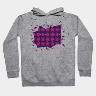 Patterned Brokens Hoodie